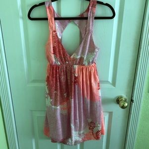 Roxy Coral Print Dress